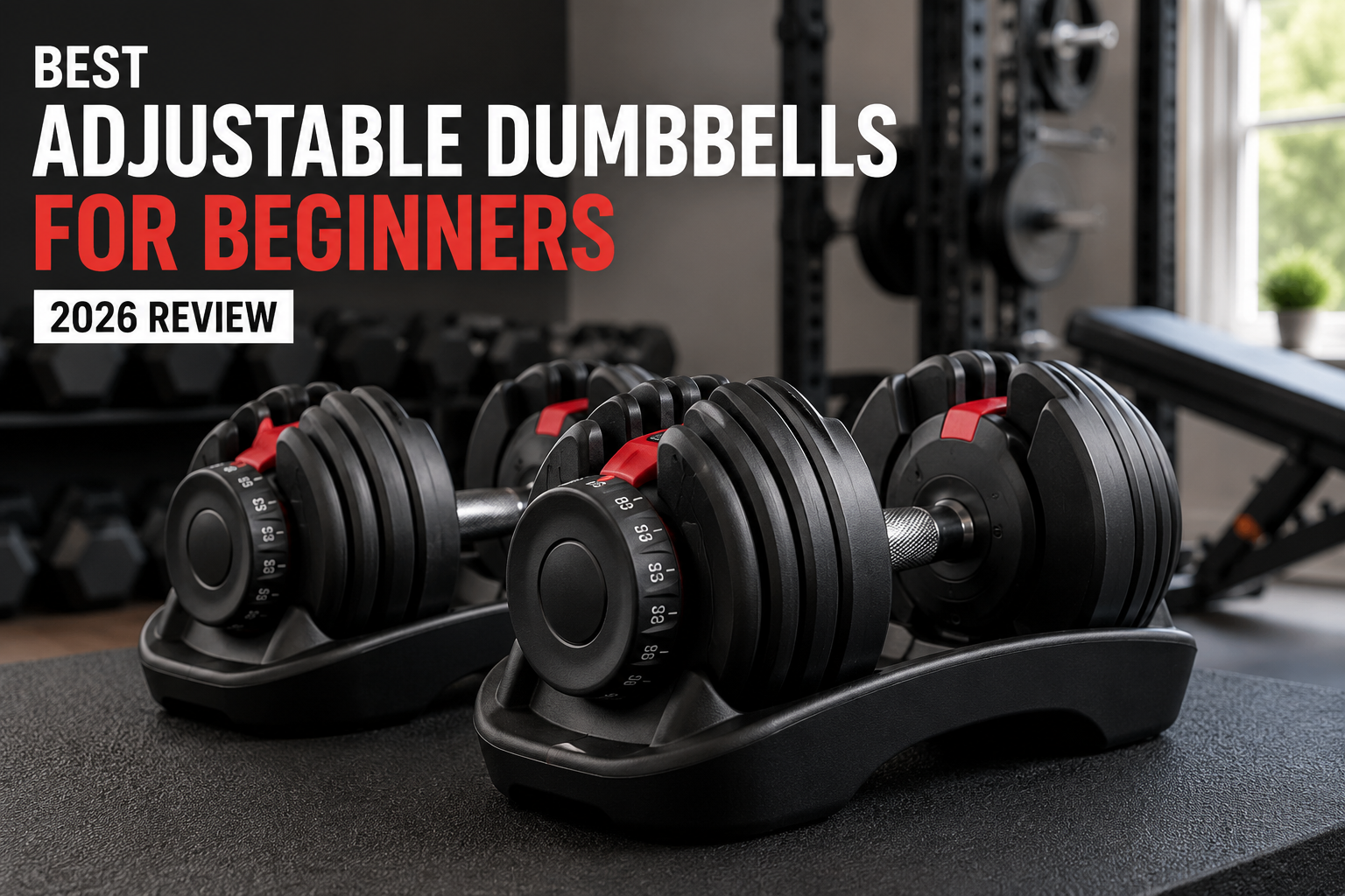 Best Adjustable Dumbbells for Beginners (2026 Review)